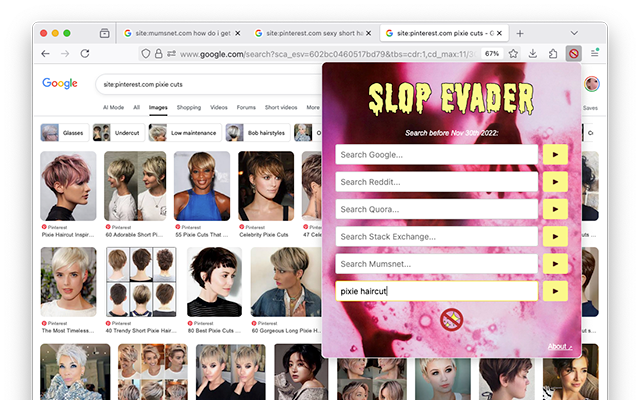 'Slop Evader' Lets You Surf the Web Like It’s 2022