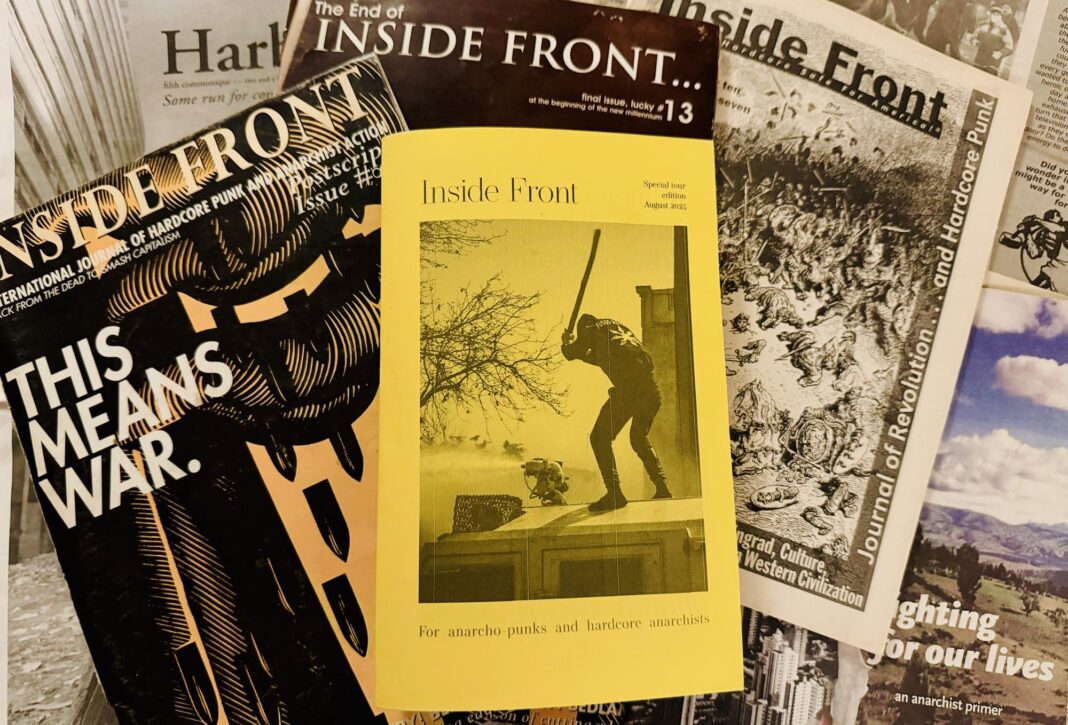 A New Issue of Inside Front : For Anarcho-Punks and Hardcore Anarchists